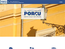 Tablet Screenshot of porcu.fr